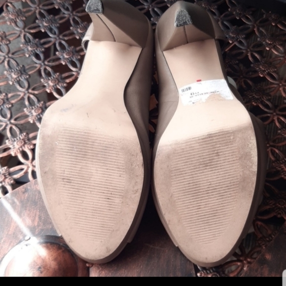 Steven by Steve Madden open toe Heels sz9. Leather - Picture 3 of 7